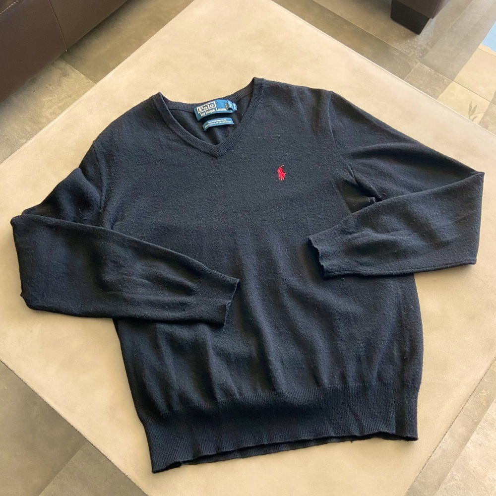 Ralph Lauren V-Neck Sweater S